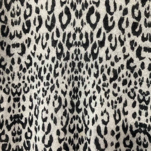 Rebecca Taylor mohair, alpaca blend animal print sweater size Medium T - Picture 5 of 10